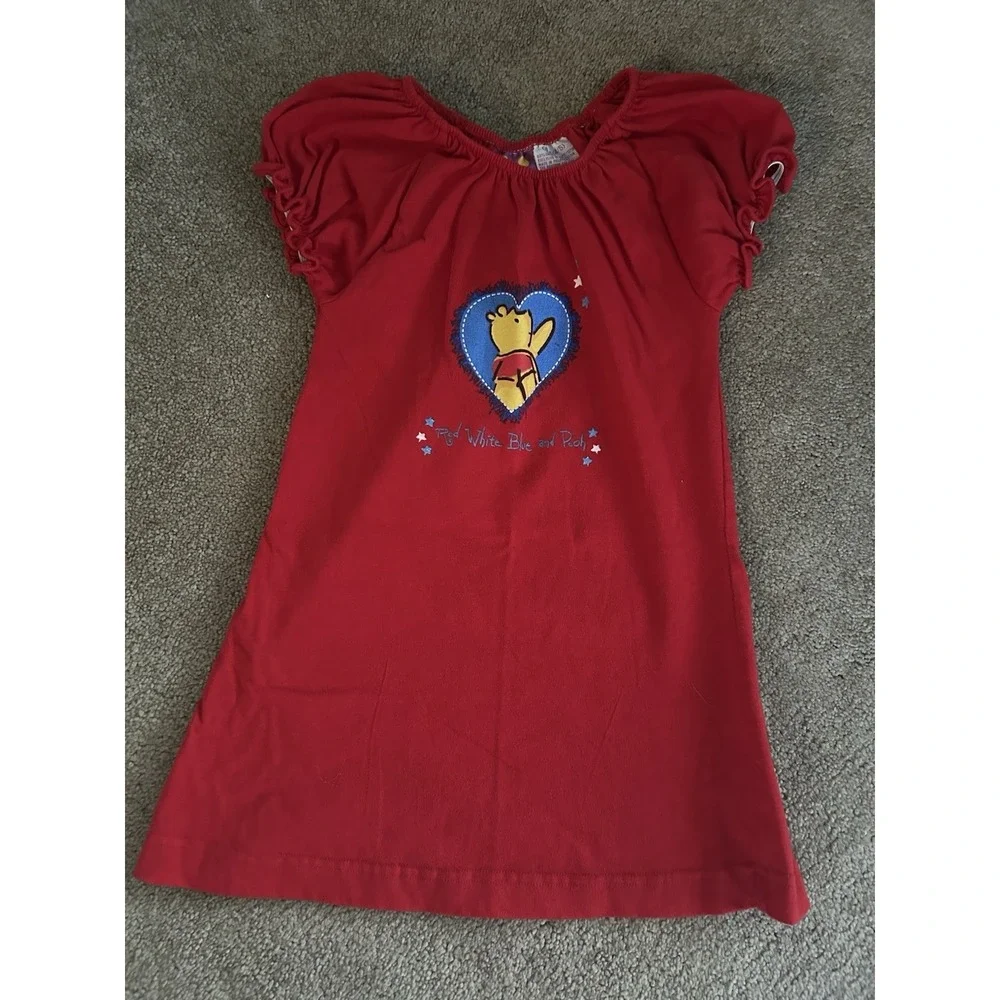 vintage Disney Store Winnie the Pooh toddler Size 4/5 dress